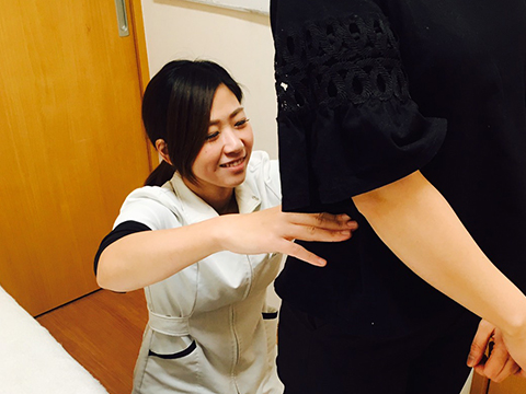 体のチェック